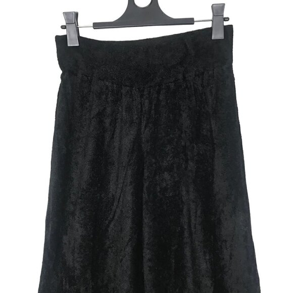 ARITZIA The Group By Babaton  Black Wide Leg Elastic Waist Pull On Pants Size S - Picture 3 of 7